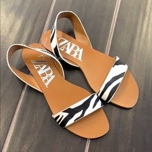 Zara womens summer sandals